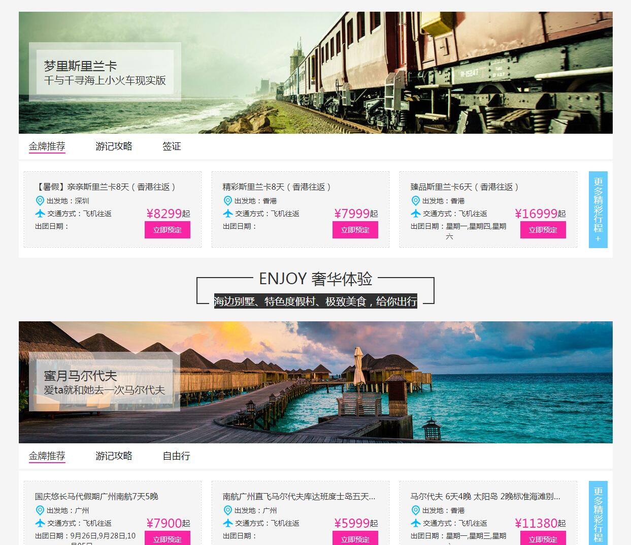 中國國旅（深圳旗艦營業(yè)部）——廣州旅游企業(yè)網建設
